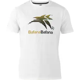 Mens Soccer World Cup 160g Single Jersey Graphic Tee White